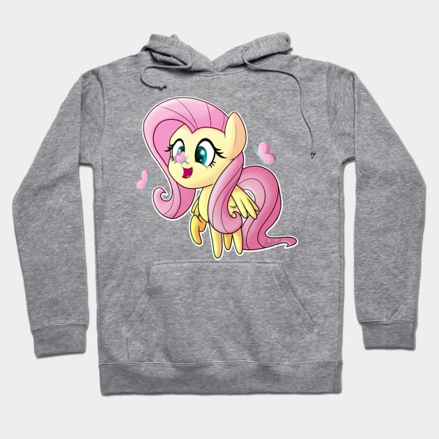 Chibi Fluttershy My Little Pony Friendship Is Magic Char Hoodie TeePublic